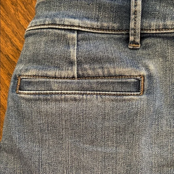 LOFT Light Blue Denim Mini Skirt - Picture 5 of 5